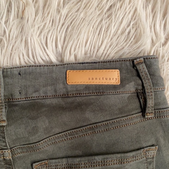 Sanctuary Social Ankle Skinny Jean- Camo - Picture 7 of 9